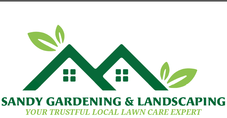 Sandy Gardening and landscaping logo